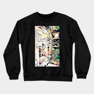 Palace of Knossos, motif 1 Crewneck Sweatshirt